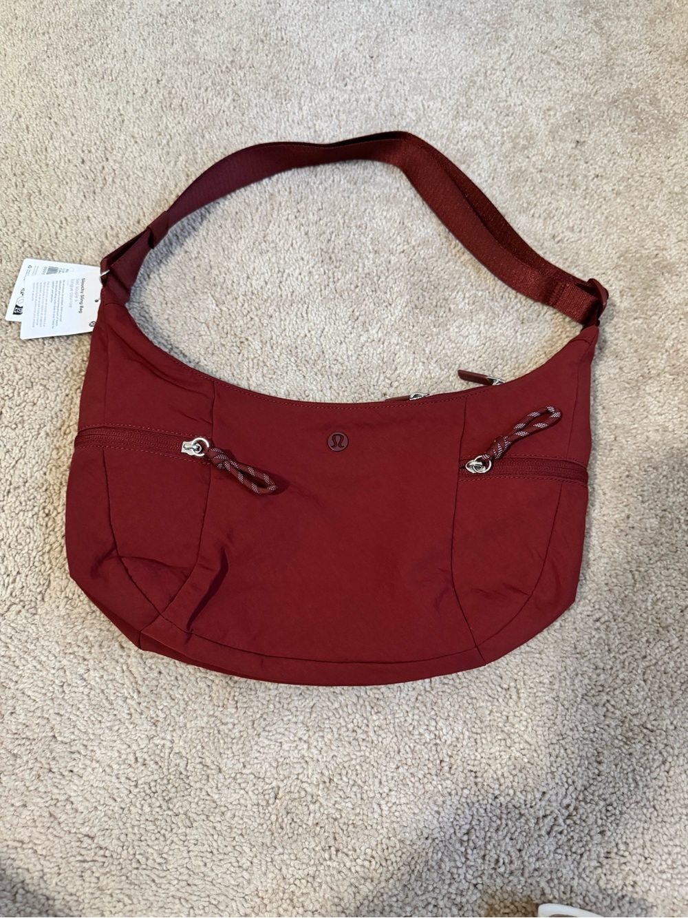 Lululemon Slouchy Bag 6L Cranberry Charm